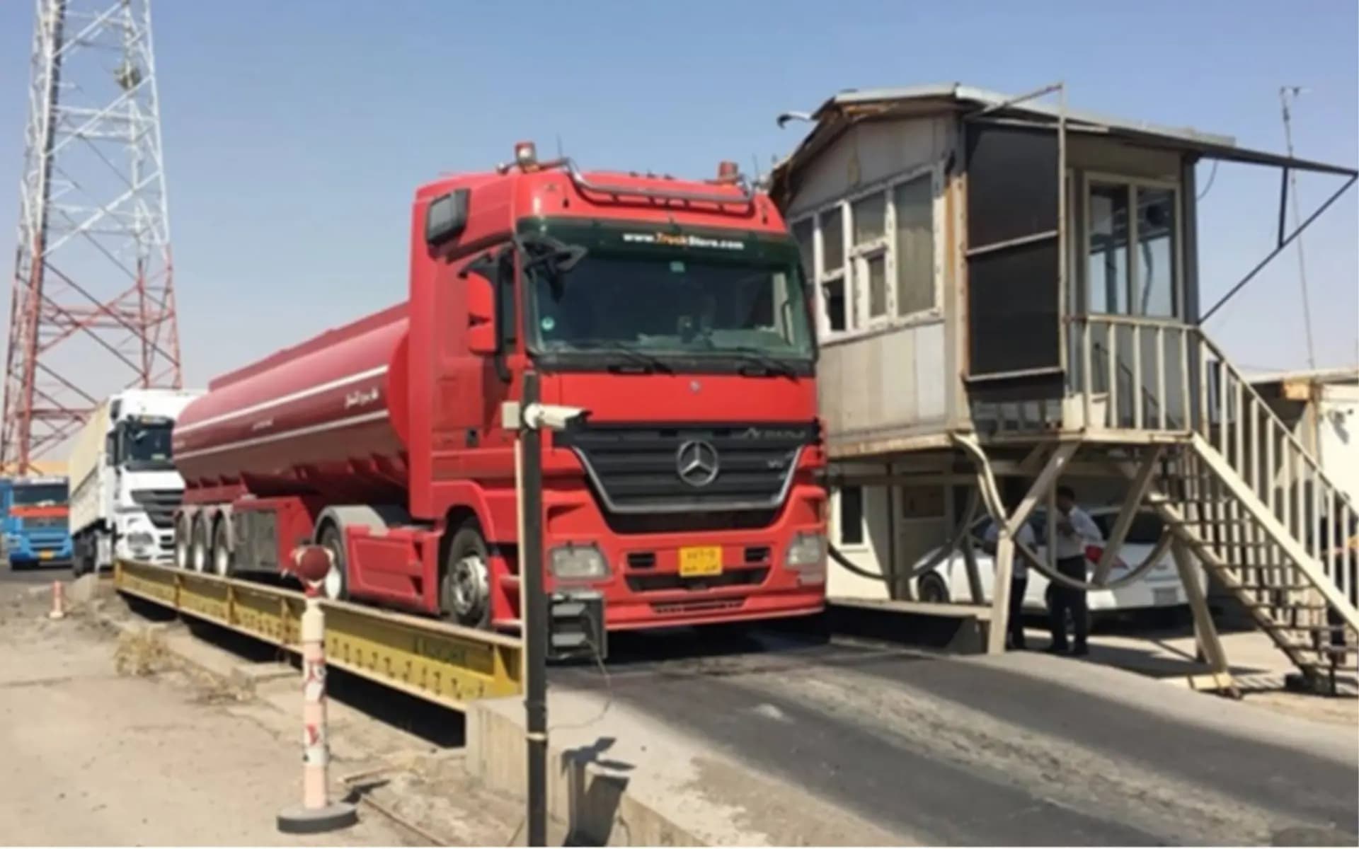 الإعمار العراقية لرووداو: عقوبات بحق سائقي الشاحنات المتهربين من محطات الوزن
