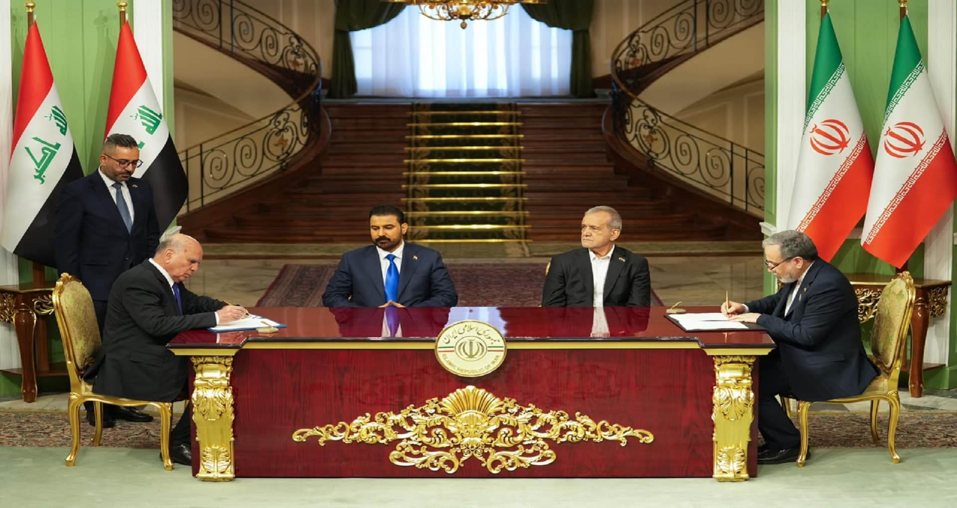 رووداو تنشر البيان المشترك بين العراق وايران حول زيارة الزيدي الى طهران