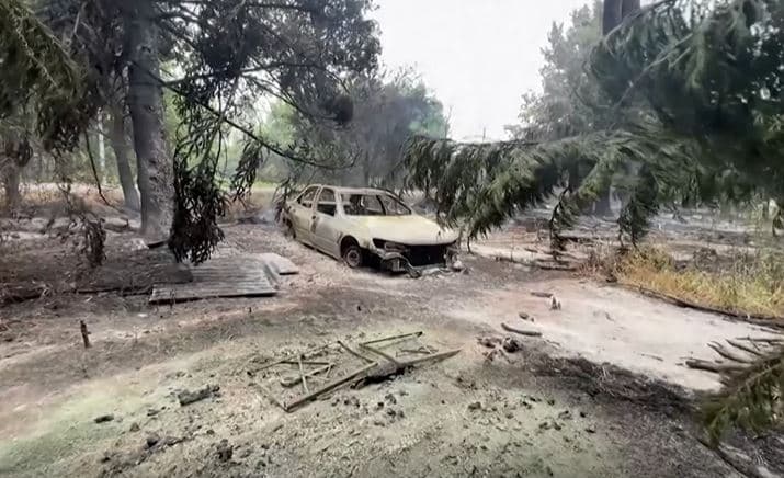 إجلاء 270 ألف شخص في فرنسا وإسبانيا جراء الحرائق