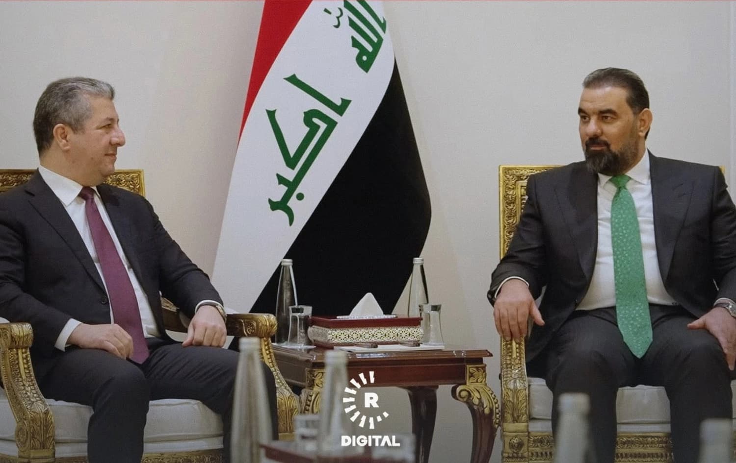 هيبت الحلبوسي لمسرور بارزاني: ندعم أمن واستقرار إقليم كوردستان