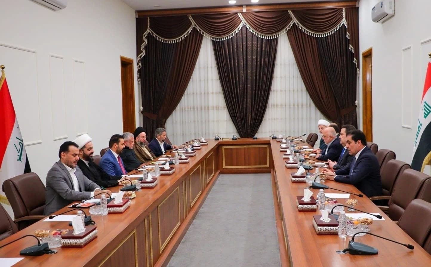 اجتماع الإطار التنسيقي بحضور رئيس الوزراء