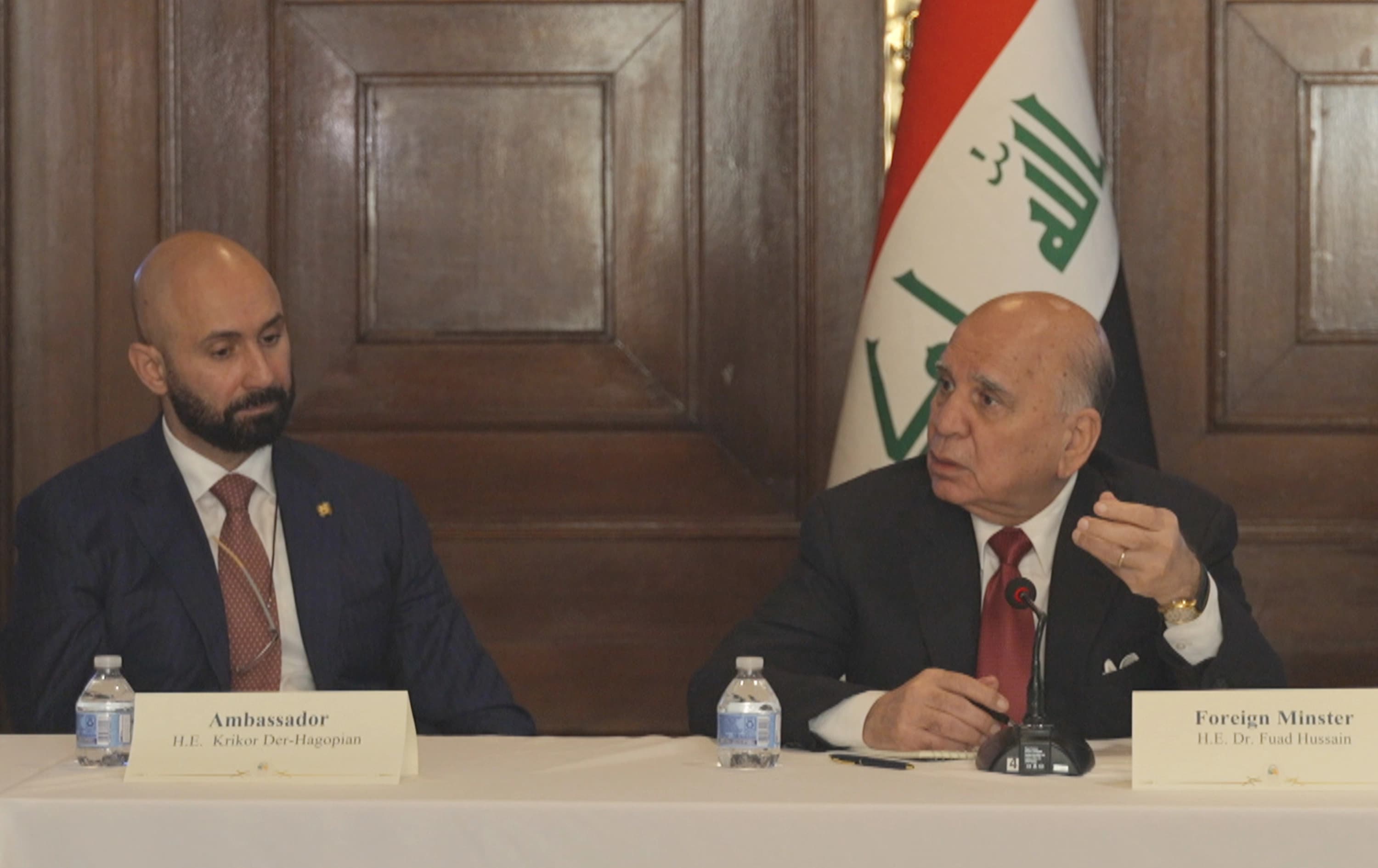 فؤاد حسين من واشنطن: الحكومة بدأت خطة لدمج الفصائل ضمن القوات العراقية