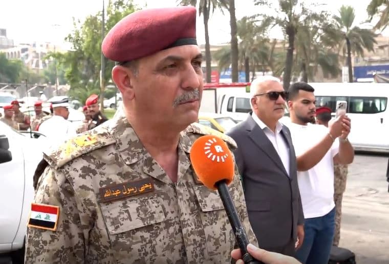 اللواء يحيى رسول لرووداو: الوضع الأمني جيد جداً والتنسيق مع البيشمركة على مستوى عال