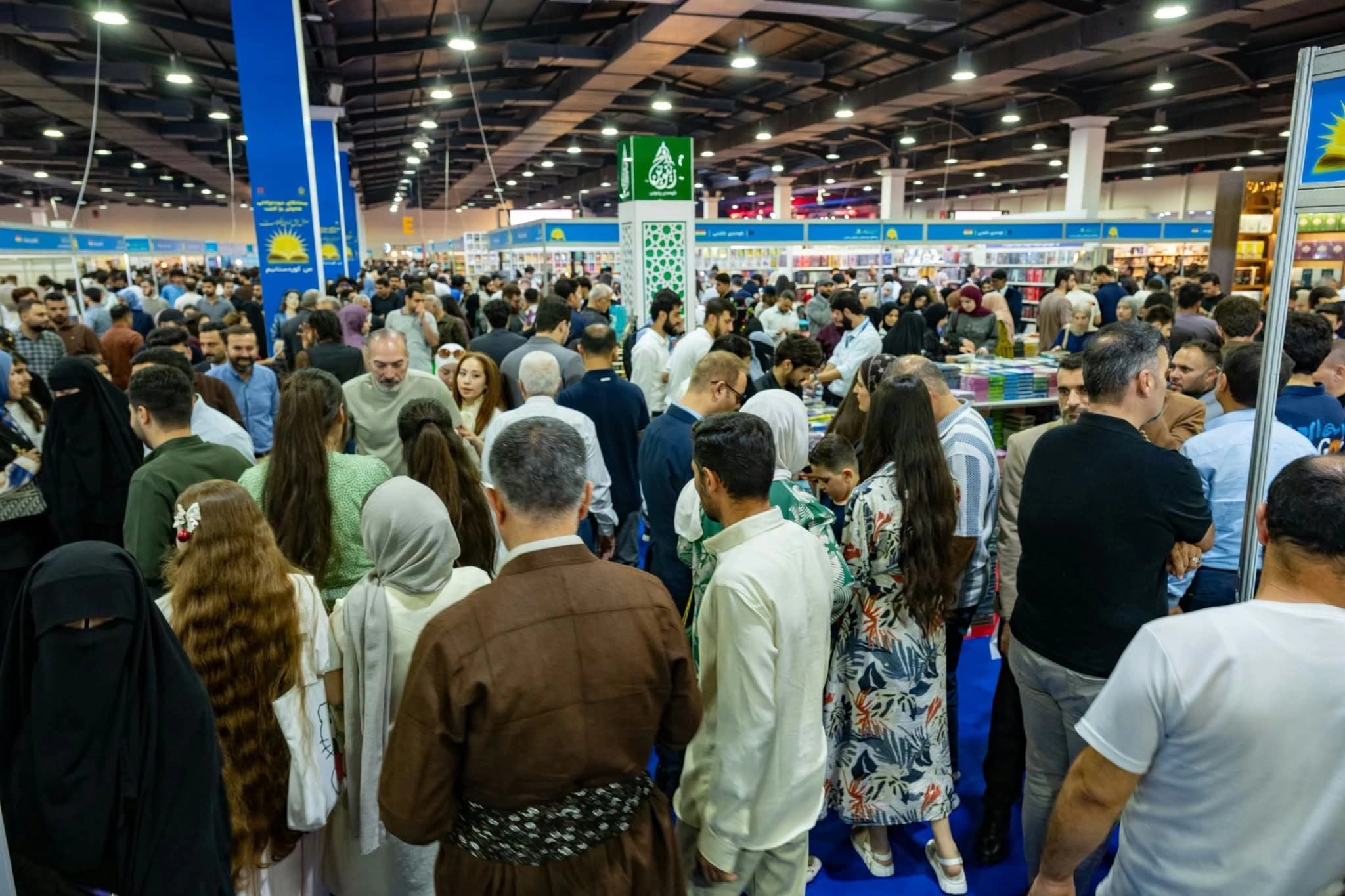 معرض أربيل الدولي للكتاب بدورته الـثامنة عشرة.. 400 دار نشر ومليون عنوان ومشاركة 177 شخصية