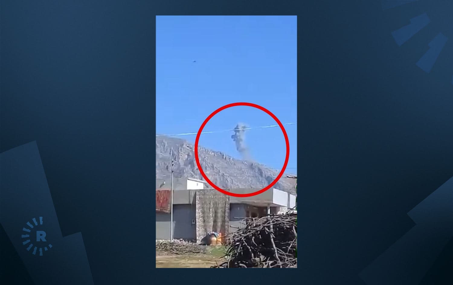 قصف يطال جبل بيخير في قضاء شيخان