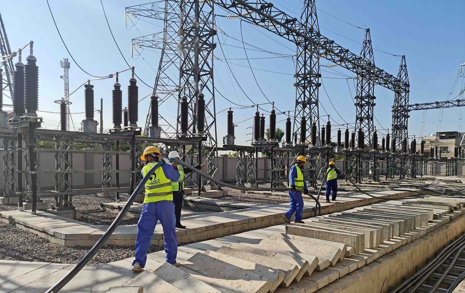 وزارة الكهرباء العراقية لرووداو: الربط مع الخليج وصل إلى 94%