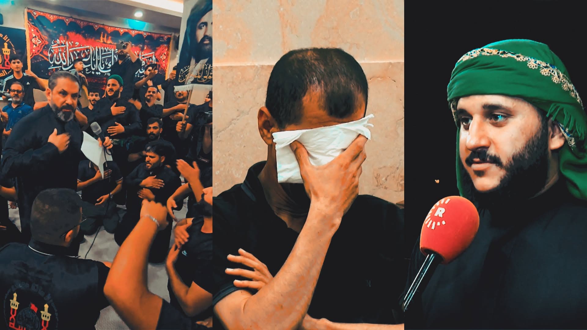"الحسين عشق استشهد ظلماً".. أربيل تحيي ذكرى عاشوراء بمراسم كربلائية