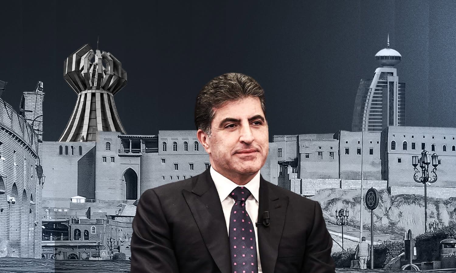 رئيس إقليم كوردستان نيجيرفان بارزاني