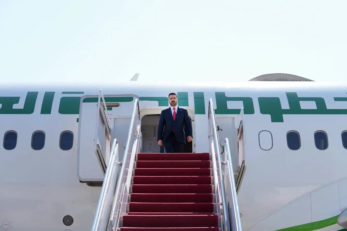 رئيس وزراء العراق، علي الزيدي في زيارته إلى واشنطن