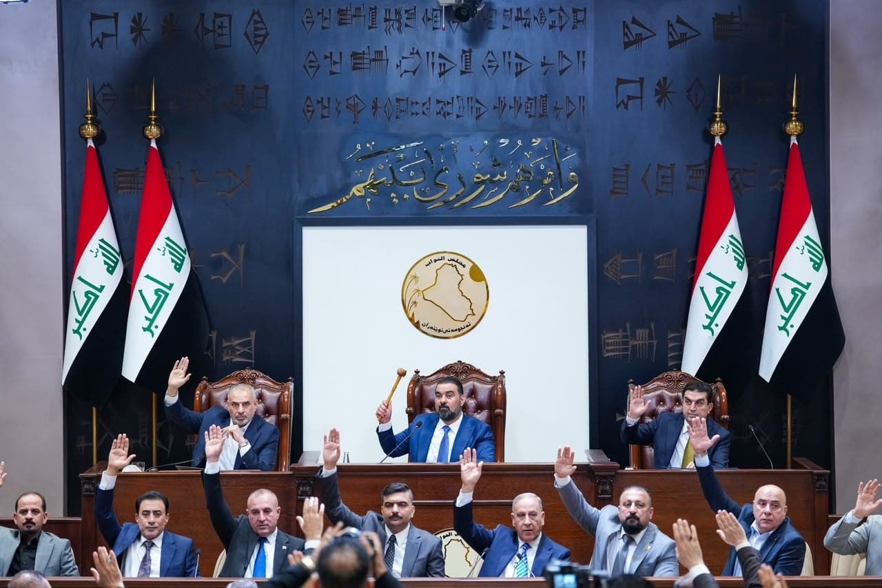 مشهد من جلسة مجلس النواب العراقي ليوم الأحد 19 تموز- مجلس النواب