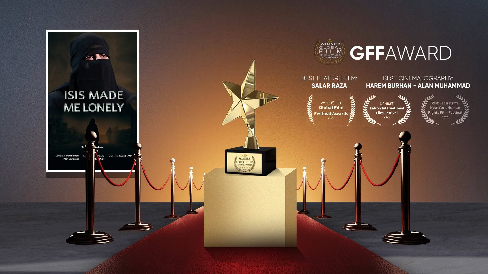 فيلم وثائقي من إنتاج رووداو يحصد جائزتين دوليتين