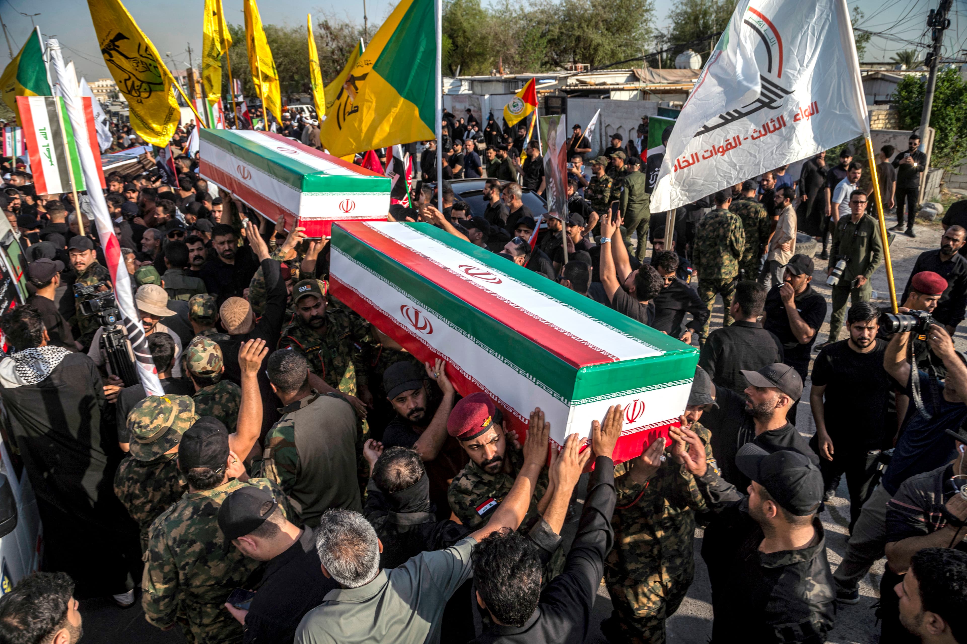 مسؤولان بالحشد: مقتل 5 مستشارين إيرانيين بالضربات السعودية الأميركية