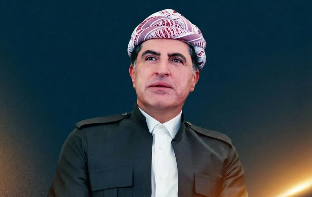 رئيس إقليم كوردستان نيجيرفان بارزاني