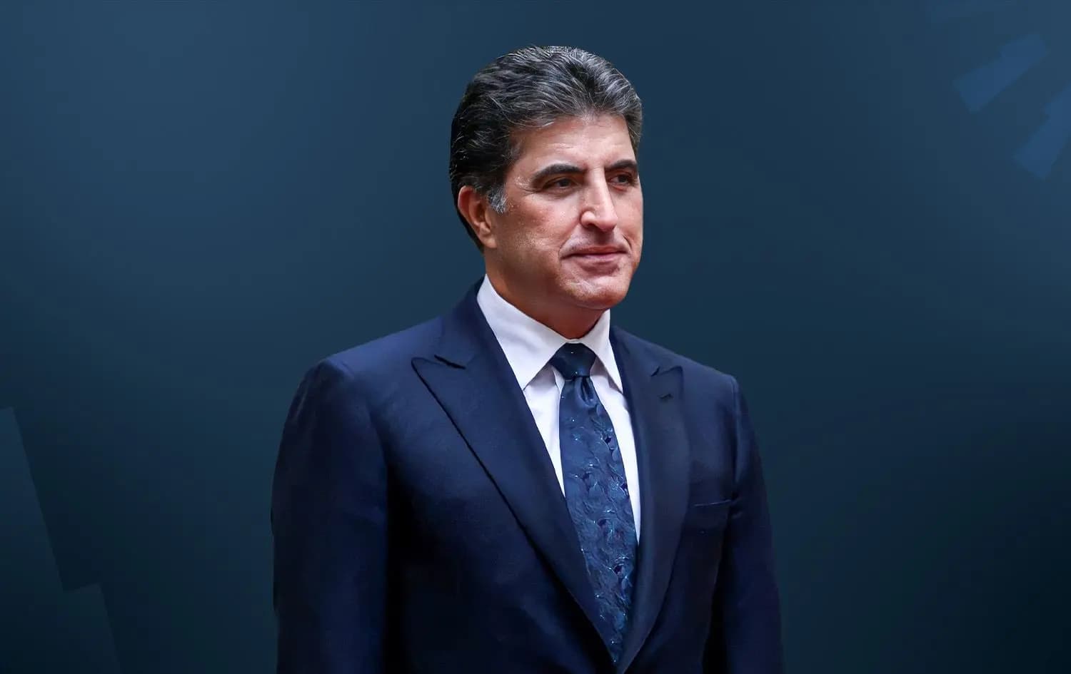 رئيس إقليم كوردستان نيجيرفان بارزاني