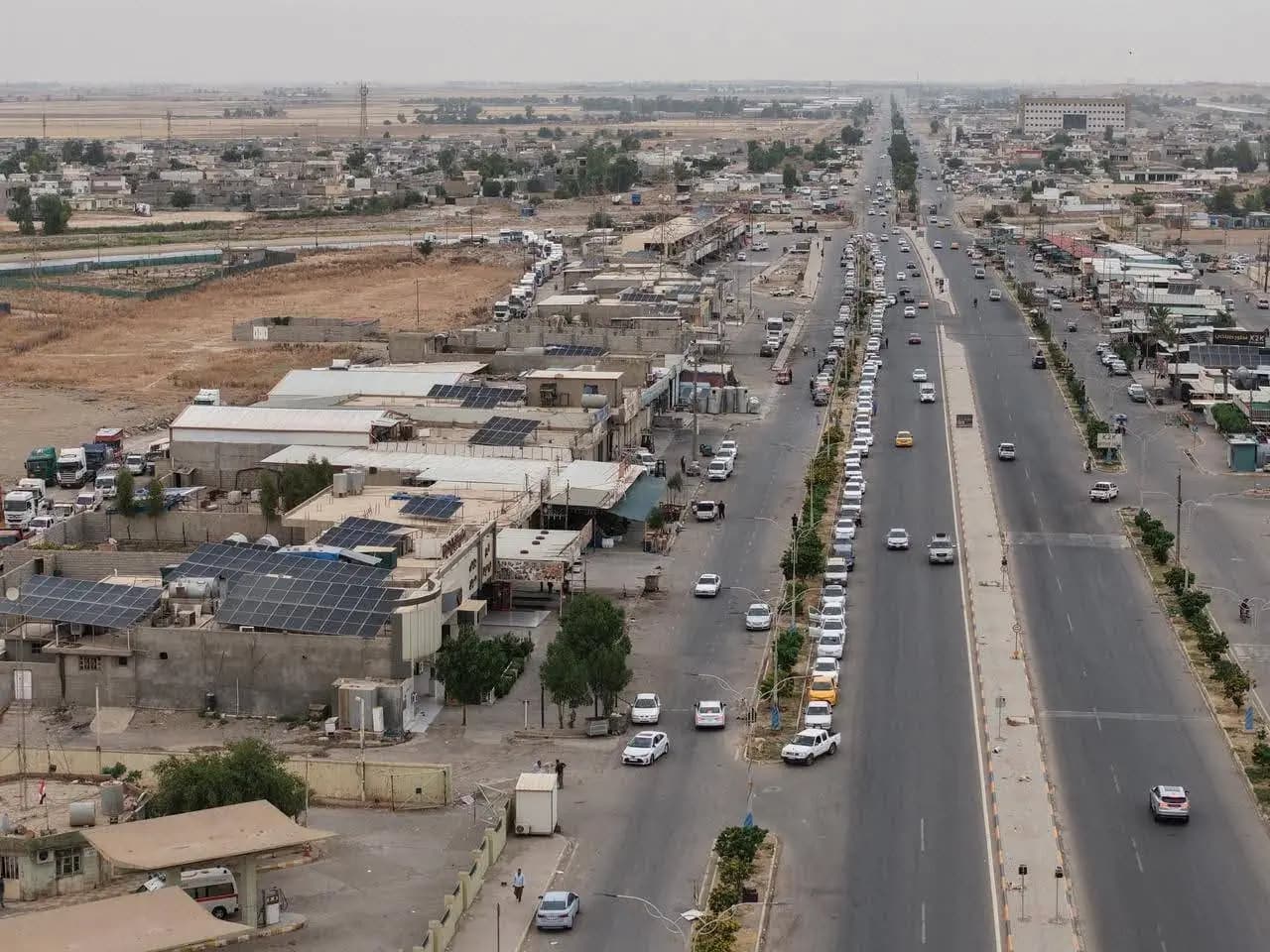 شارع رئيسي في مدينة طوزخورماتو