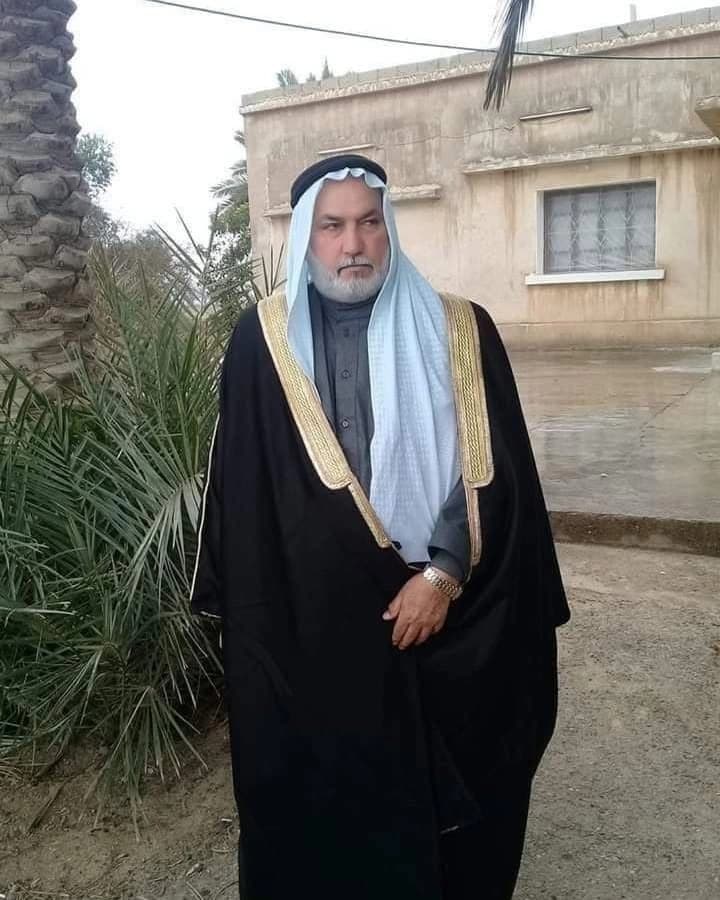 حاجم البشير أحد شيوخ عشيرة البكّارة