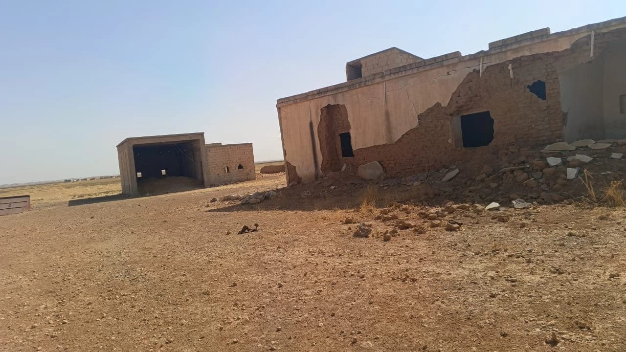 كري سبي.. قرية جلغا مدمّرة وممتلكات الكورد المهجّرين في مهبّ النهب